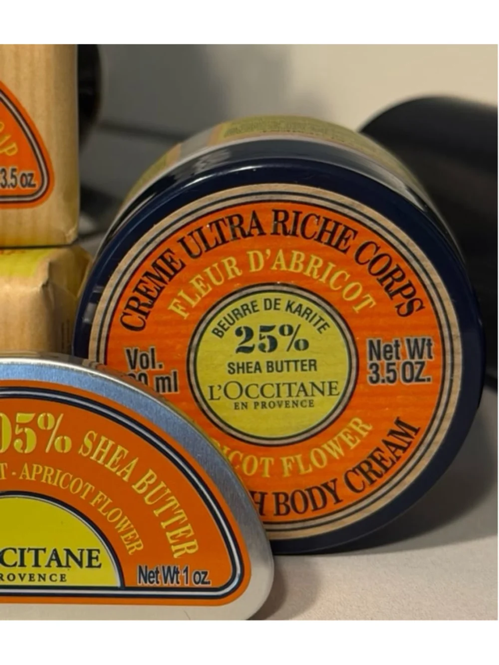 New L’Occitane Apricot Flower Rich Body Cream 25% Shea Butter 100ml Discontinued